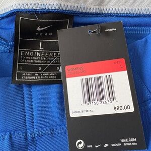 Nike Women's Team Blue Athletic Shorts